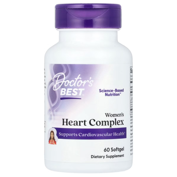 Doctors Best Womens Heart Complex, Coenzym Q10, Vitamin K2, 60 Weichkapseln