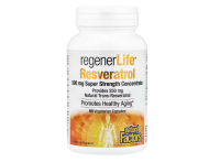 Natural Factors, RegenerLife® Resveratrol, 500 mg, 60...