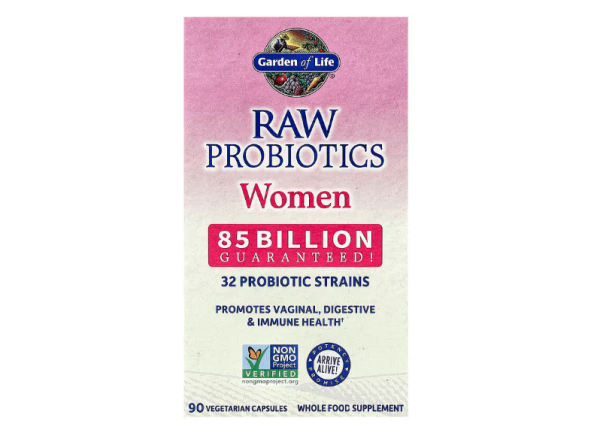 Garden of Life, Probiotika für Frauen, 85 Milliarden, 90 vegetarische Kapseln