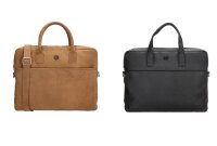 Laptoptasche Leder 100% Echtleder Notebooktasche 15,6...