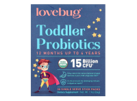 LoveBug Probiotics Probiotika für 1-4 Jahre, 15 Mrd...