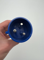 Ladeadapter Tesla auf CEE blau 230V 32A Campingsteckdose EV Charger