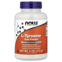 NOW Foods, Reines L-Tyrosin-Pulver, 113 g - DE Versand...
