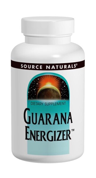 Source Naturals Guarana Energizer 900mg, 60 Tabletten