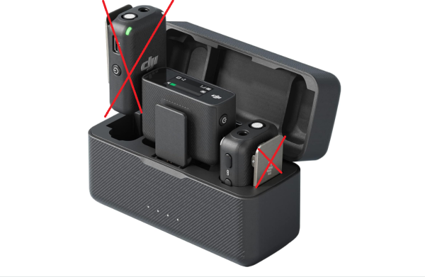 DJI MIC Mirkrofon-Set Ladecase + Empfänger BITTE LESEN