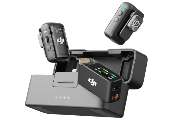 DJI Mic 2 (2 Sender + 1 Empfänger + Ladeschale) Mikrofon BITTE LESEN ❌
