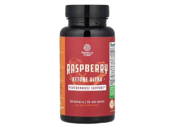 Natures Craft, Raspberry Ketone Ultra, Himbeer-Keton Ultra, 60 Kapseln