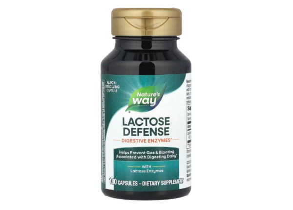 Natures Way, Lactose Defense, Laktoseabwehr, 100 Kapseln (230 mg pro Kapsel)