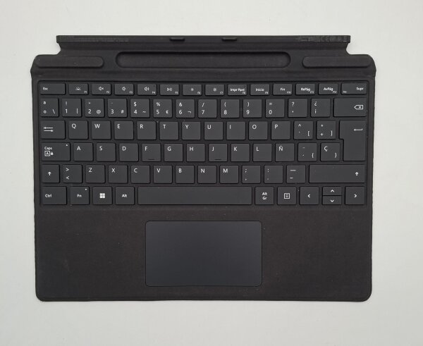 Microsoft Surface Pro Tastatur mit Stifthalterrung ES-Layout QWERTY