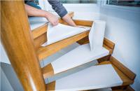 LUX-TOOLS Treppenvlies 8,25 m² Vlies  weiss