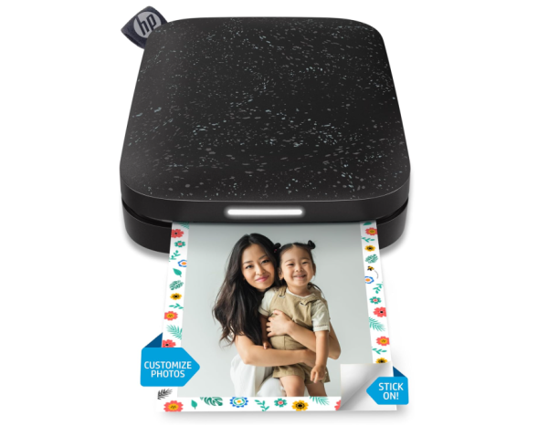 HP Sprocket 2x3 Sofortbilddrucker für Smartphones Tragbarer Farbdrucker