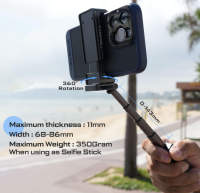 Freewell Vielseitiger Bluetooth Smartphone Selfie Grip ARCA Standard BITTE LESEN