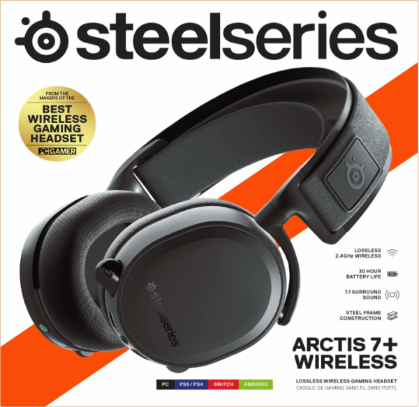 SteelSeries Arctis 7+ - Wireless Gaming-Headset ❌