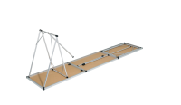 LUX Multifunktionstisch mit Aluminium-Gestell 300x80x60...