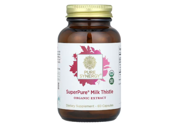 Pure Synergy, Bio-Mariendistel-Extrakt, 60 Kapseln - DE Versand via DHL