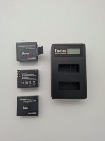 3 Akkus + Ladegerät passend für SJCAM SJ4000...