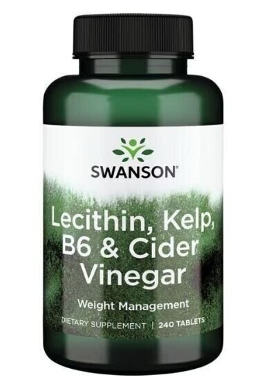 Swanson Best Weight-Control Formulas ? Lezithin, 240 Tabletten