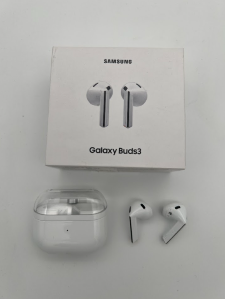 Samsung Galaxy Buds 3 SM-R530 Weiß Bluetooth Kopfhörer BITTE LESEN