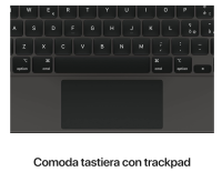 Apple Magic Keyboard 12,9 Zoll ITALIENISCHES LAYOUT Tastatur für IPad 5. Generat