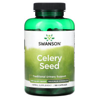 Swanson Selleriesamen - Maximale St?rke 500 mg 180 Kapseln