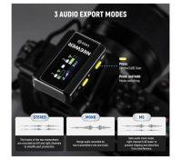 NEEWER CM28 kabelloses Lavalier Mikrofonsystem mit Ladeetui, 2 Mikrofon Clips