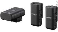 Sony ECM-W3, 2 Sender, 1 Empfänger, Ladestation, Kabelloses Mikrofon