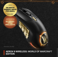 STEELSERIES Aerox 9 Wireless World of Warcraft Edition ❌BITTE LESEN❌