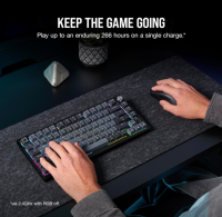 Corsair K65 Plus Wireless 75% RGB Gaming-Tastatur UK-Layout QWERTY ❌BITTE LESEN❌