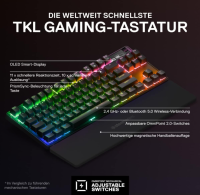 SteelSeries Apex Pro TKL Wireless Gaming-Tastatur US-Layout QWERTY