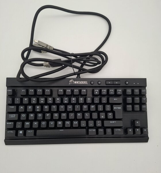 Corsair K65 Rapidfire  Mechanische Gaming-Tastatur Compact MX Rapidfire RGB