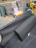 Siena Garden Dreibeinliege Schwarz Gartenliege ❌BITTE LESEN❌