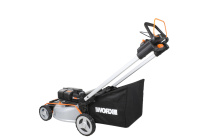 Worx Akku-Rasenmäher WG761E 51 cm 80 V mit Scheinwerfer
