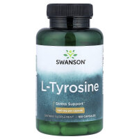 Swanson, L-Tyrosine, 500mg, 100 Kapseln