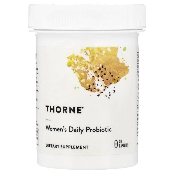 Thorne, Womens Daily Probiotic, tägliches Probiotikum für Frauen, 30 Kapseln