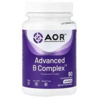 Advanced Orthomolecular Research AOR, Advanced B Complex™, 90 Kapseln