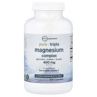 Micro Ingredients, Triple Magnesium Complex, dreifacher Magnesiumkomplex, 300 Kapseln (133 mg pro Kapsel)