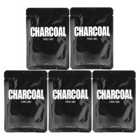 Lapcos, Charcoal Beauty Sheet Mask Set,...
