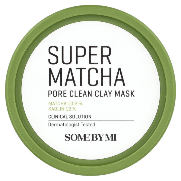 SOME BY MI, Super Matcha Pore Clean Clay Beauty Mask, 100 g (3,52 oz.)