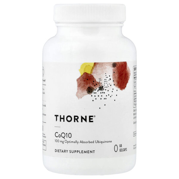 Thorne, CoQ10, 100 mg, 60 Gelkapseln