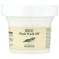 SKINFOOD, Rice Beauty Mask Wash Off, Wash-Off-Maske, 120 g (4,23 oz.)