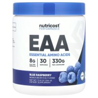 Nutricost, Performance, EAA, Blaue Himbeere, 330 g (11,8 oz.)