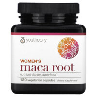 Youtheory, Women‘s Maca Root, Maca-Wurzel für Frauen, 120 pflanzliche Kapseln (500 mg pro Kapsel)