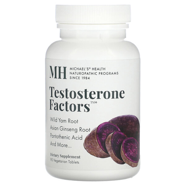 Michaels Health, Testosteron Factors, 90 pflanzliche Tabletten