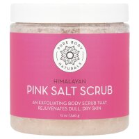 Pure Body Naturals, Himalayan Pink Salt Scrub, Peeling...