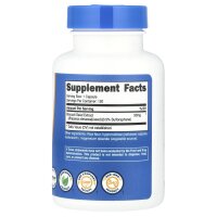 Nutricost, Sulforaphane Glucosinolate, Sulforaphan-Glucosinolat, 50 mg, 120 Kapseln