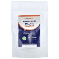 Vitamatic, Magnesium Malate Powder, Magnesiummalatpulver, 250 g (8,8 oz.)