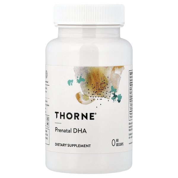 Thorne, Pränatales DHA, 60 Gelkapseln