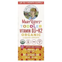 MaryRuths, Organic Kleinkinder-Vitamin D3 + K2 Liquid...