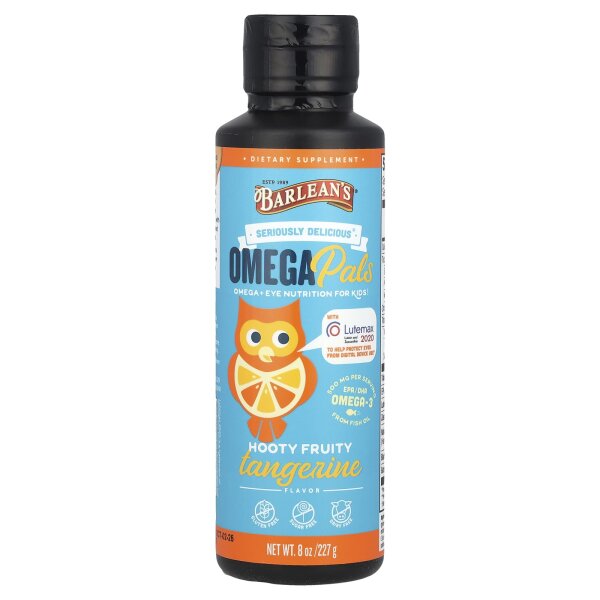 Barleans, Omega Pals, Hooty Fruity Mandarine, 227 g (8 oz.)