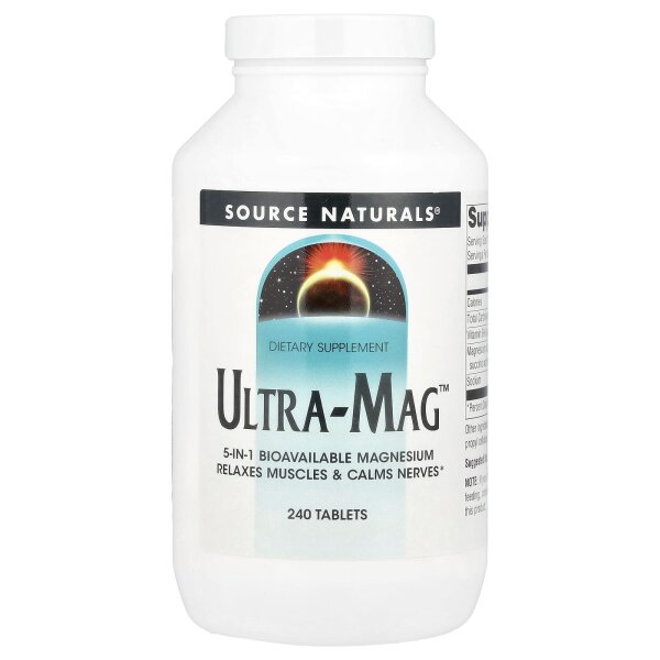Source Naturals, Ultra-MAG™, 240 Tabletten
